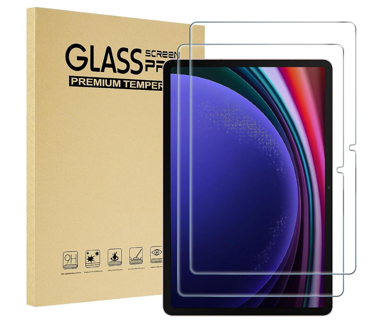 9H HD Transparent 2.5D Tempered Glass Samsung Galaxy Tab S8 Screen Protector