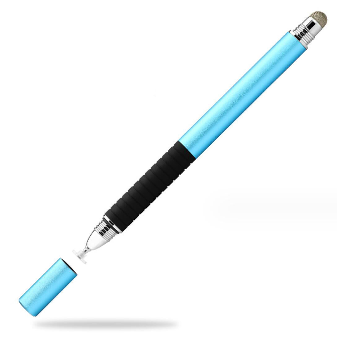 Capacitive Screen Phone Tablet Stylus Cloth Tip Dual Suction Dics 2-in-1 Touch Pen