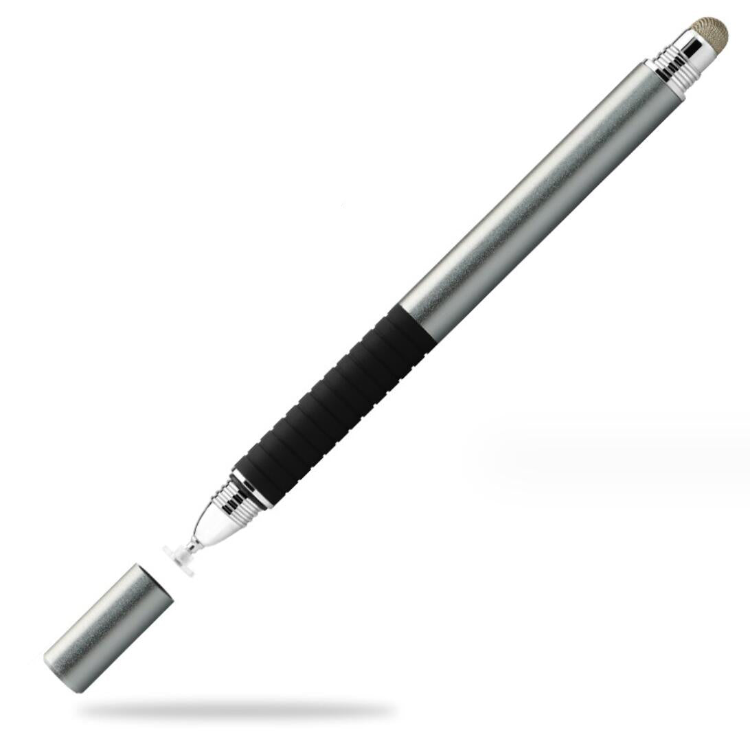 Capacitive Screen Phone Tablet Stylus Cloth Tip Dual Suction Dics 2-in-1 Touch Pen