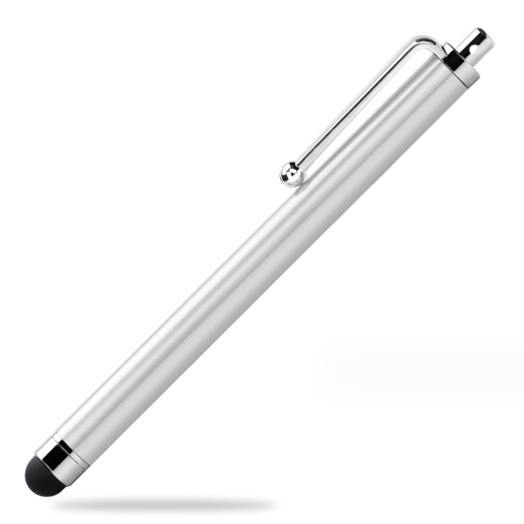 Rubber Tip Touch Pen Aluminum Capacitive Screen Phone Tablet Stylus IOS Android