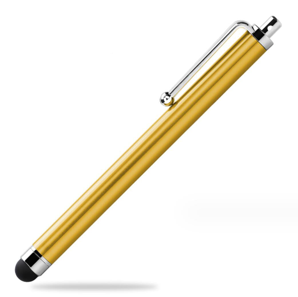 Rubber Tip Touch Pen Aluminum Capacitive Screen Phone Tablet Stylus IOS Android
