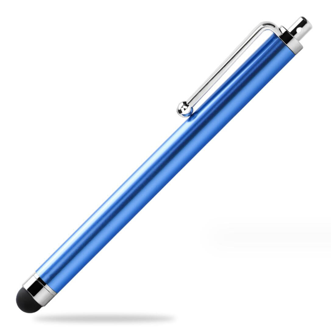 Rubber Tip Touch Pen Aluminum Capacitive Screen Phone Tablet Stylus IOS Android