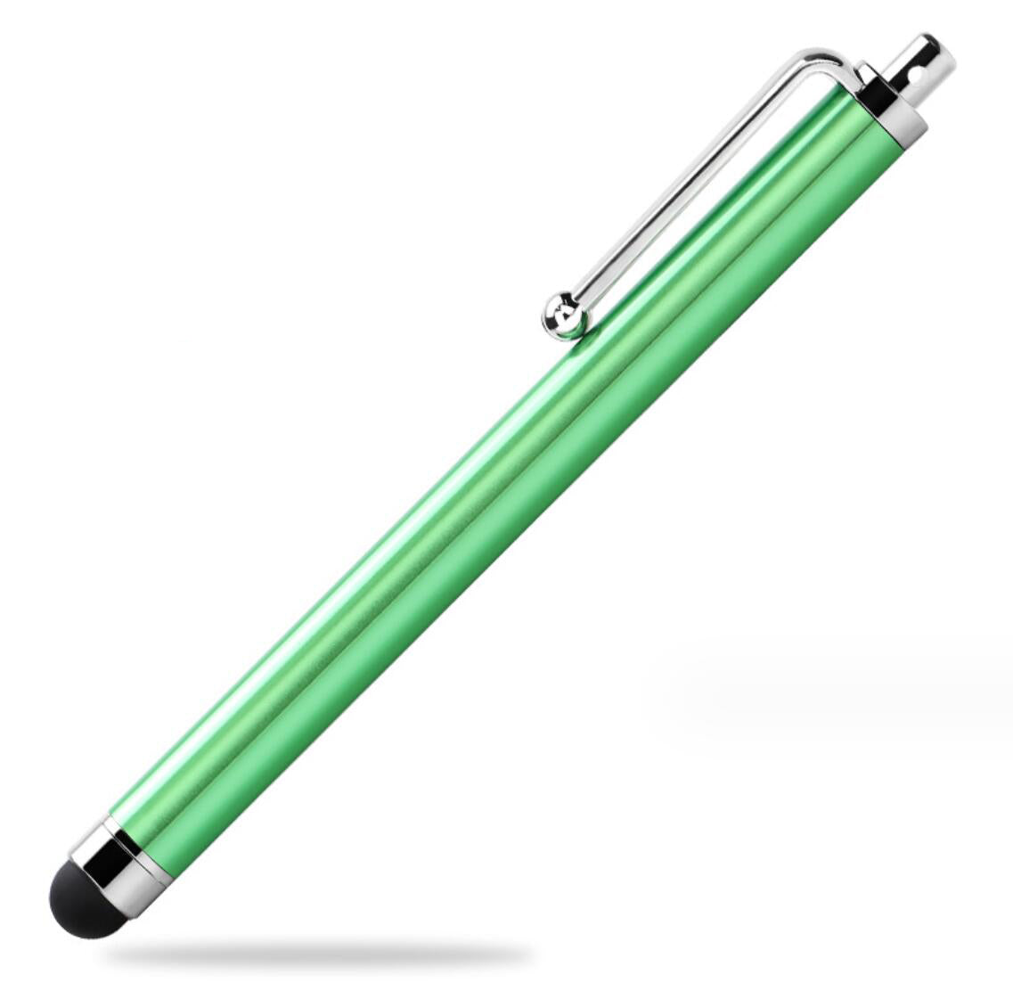 Rubber Tip Touch Pen Aluminum Capacitive Screen Phone Tablet Stylus IOS Android