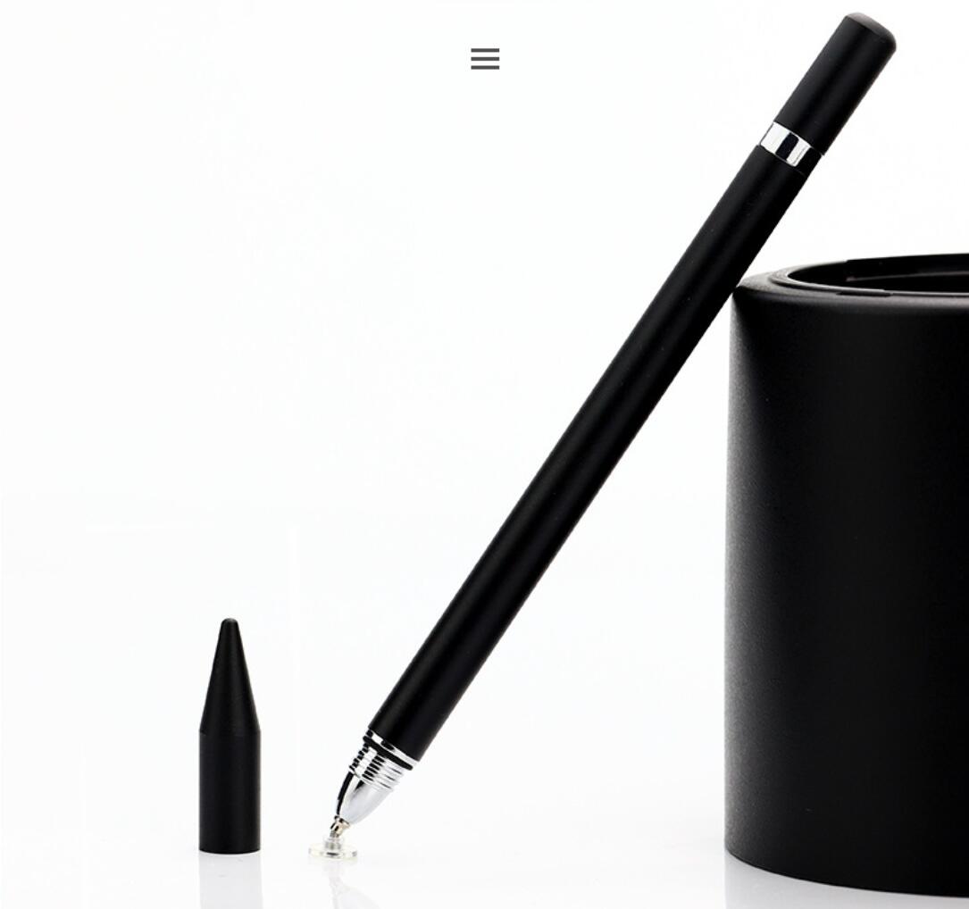 2 in 1 Ink Refill Dual Disc Handwriting Pen Phone Tablet Universal Stylus
