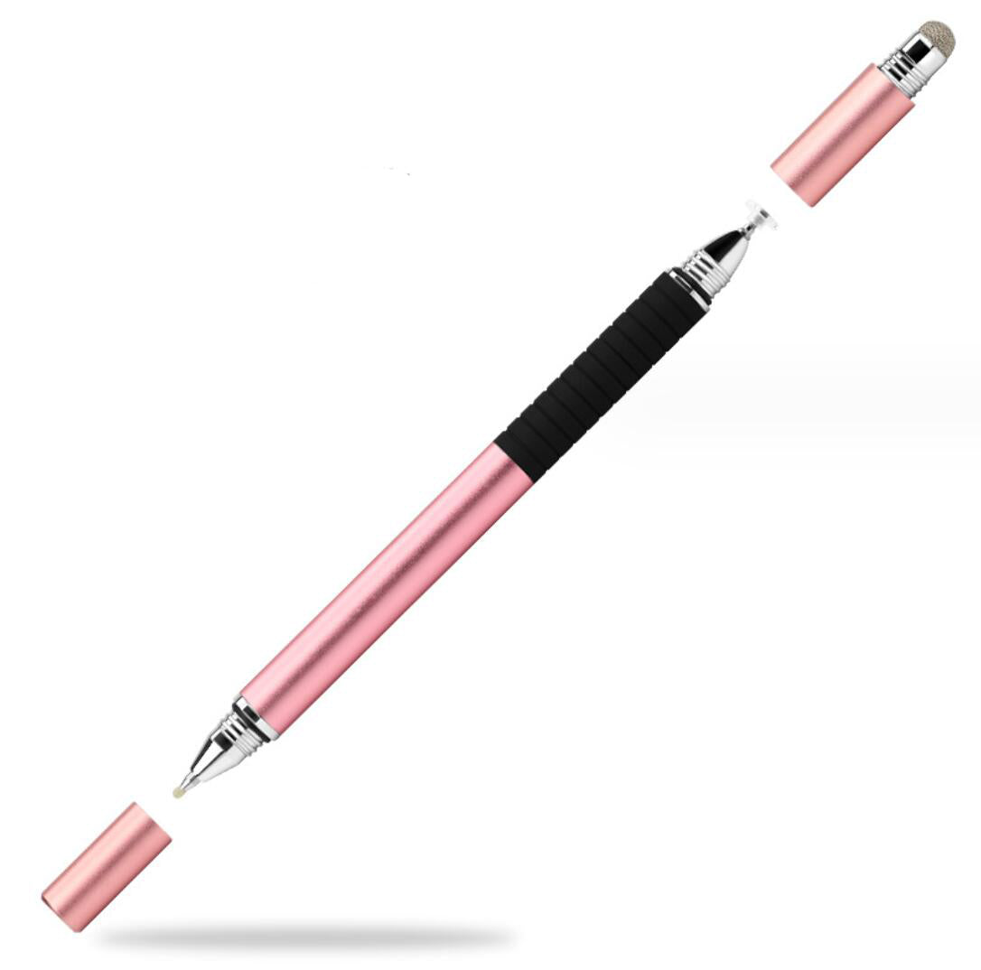 Cloth Tip Dual Suction Disc with Writing Refill Capacitive Screen Pen Tablet Stylus