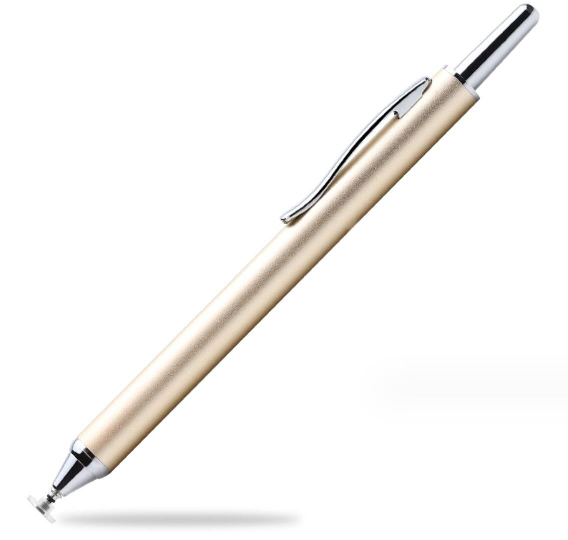 Pressed Aluminum Capacitive Touch Pen Disc Tip Handwriting Phone Tablet Painting Stylus