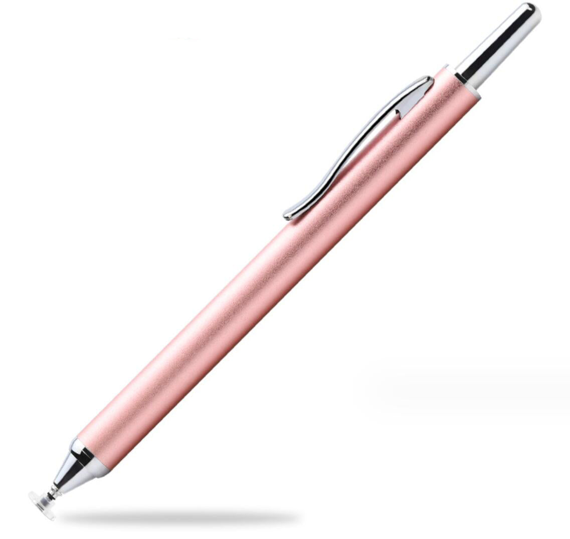 Pressed Aluminum Capacitive Touch Pen Disc Tip Handwriting Phone Tablet Painting Stylus