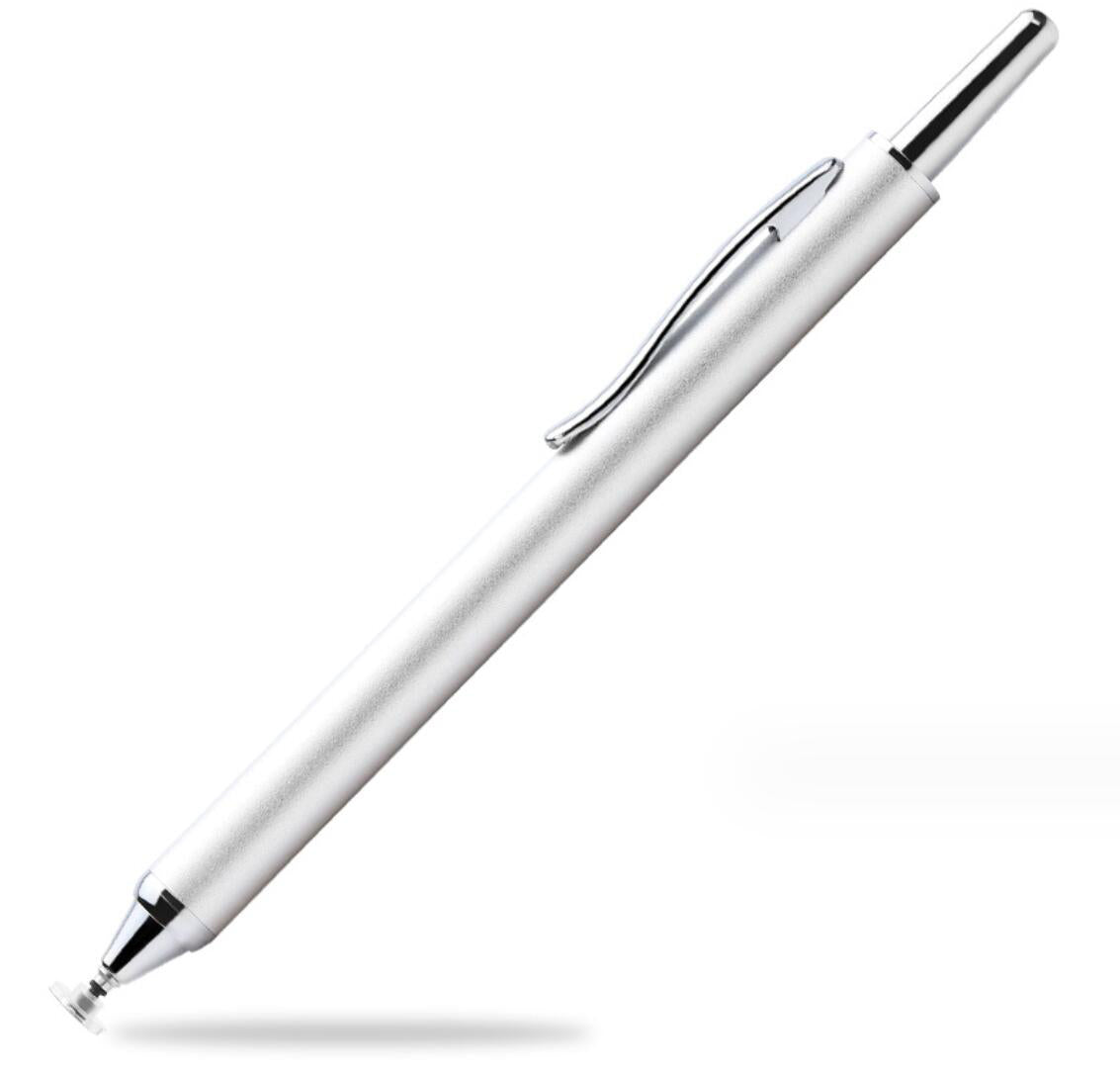 Pressed Aluminum Capacitive Touch Pen Disc Tip Handwriting Phone Tablet Painting Stylus
