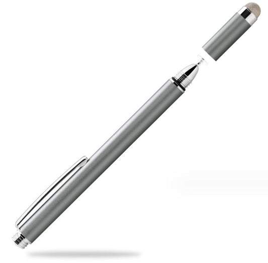Interchangeable Conductive Cloth Tip Dual Suction Disc Capacitive Pen Touch Stylus