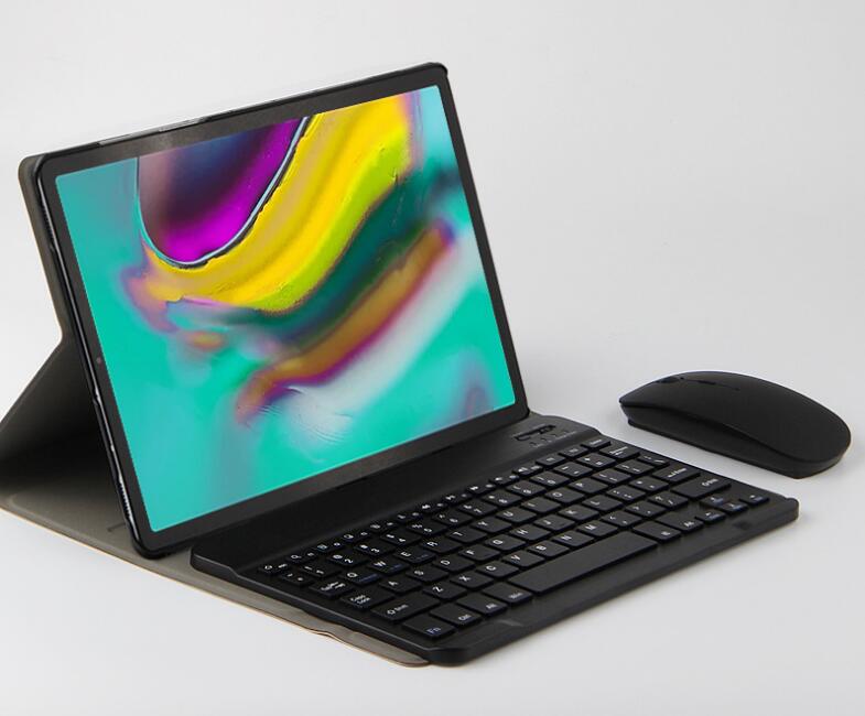 Classical Book Samsung Galaxy Tab A 10.1 (2019) Keyboard Case Stand Magneti