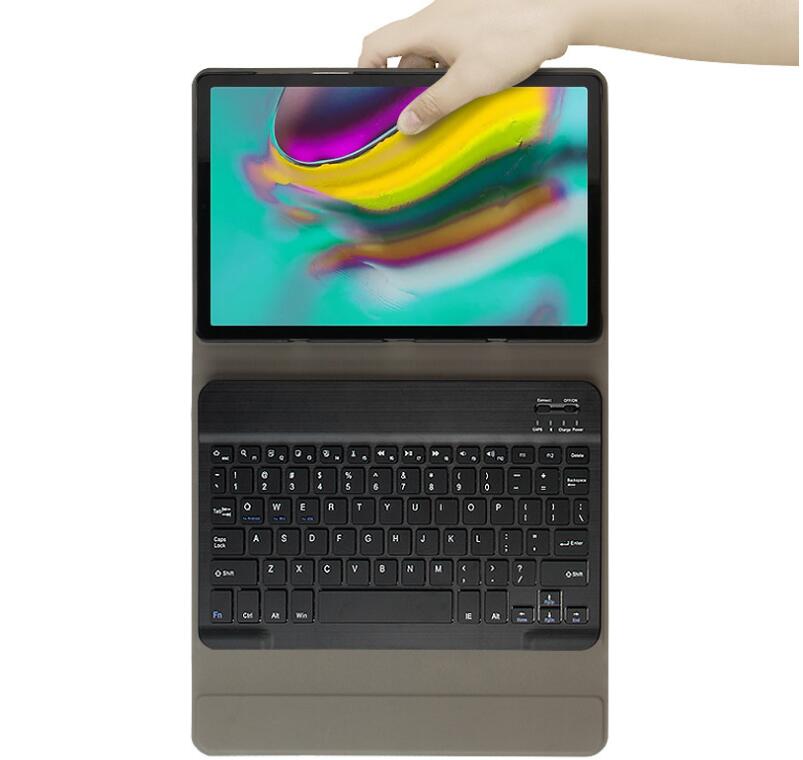 Classical Book Samsung Galaxy Tab A 10.1 (2019) Keyboard Case Stand Magneti
