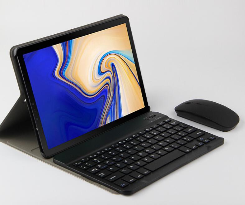 Classical Book Samsung Galaxy Tab A 10.5 Keyboard Case Stand Magnetic