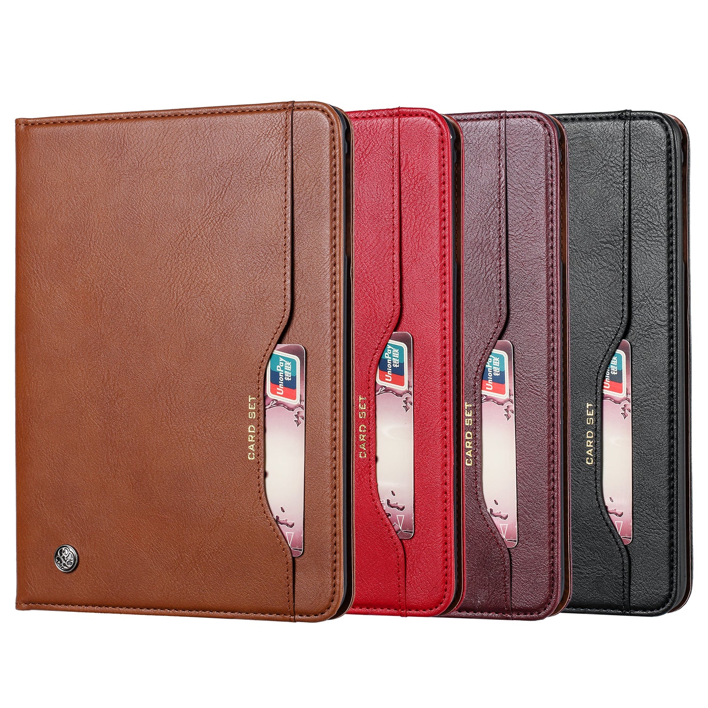 BOYU Knead Notes Pocket Galaxy Tab S6 Lite Leather Case