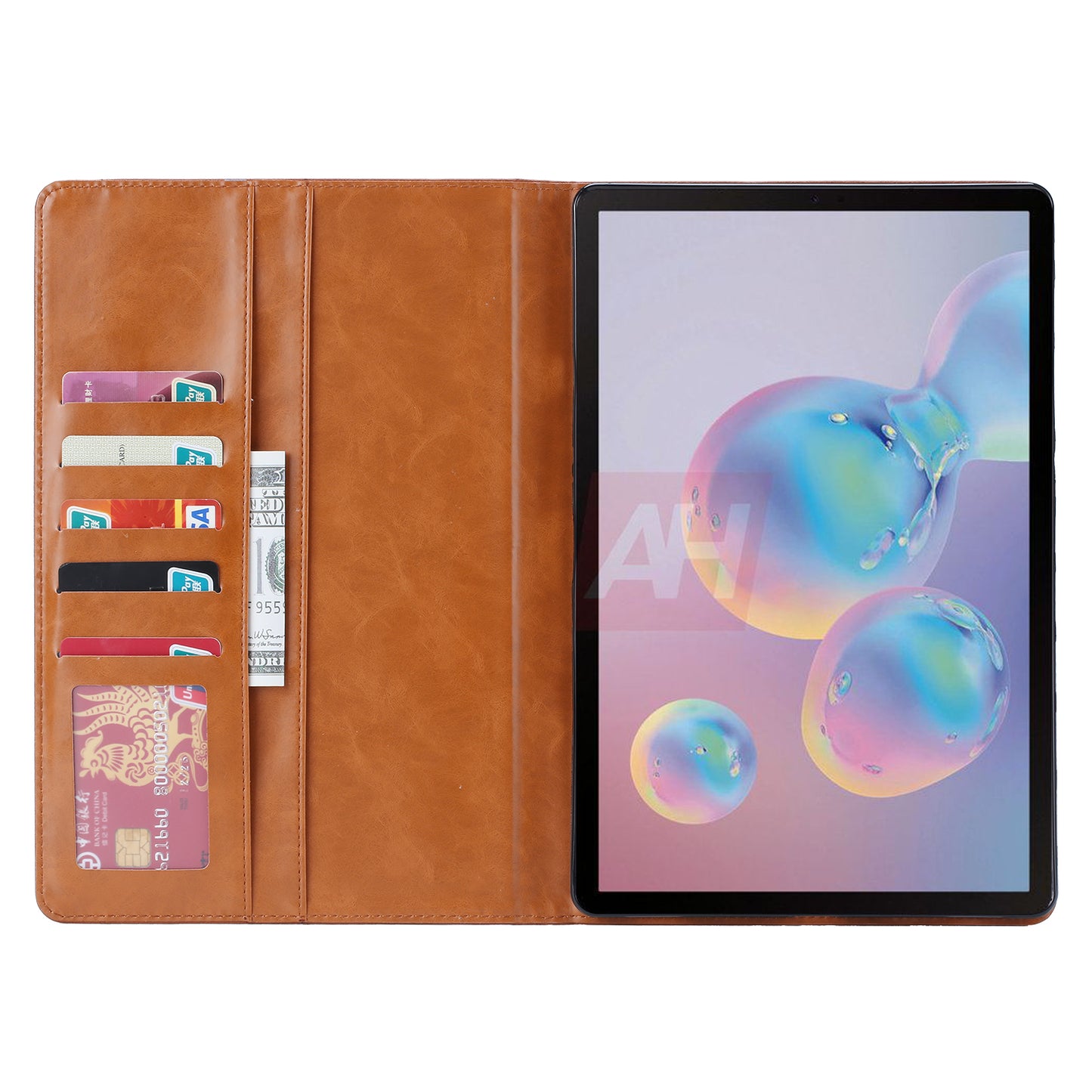 BOYU Knead Notes Pocket Galaxy Tab S8 Leather Case
