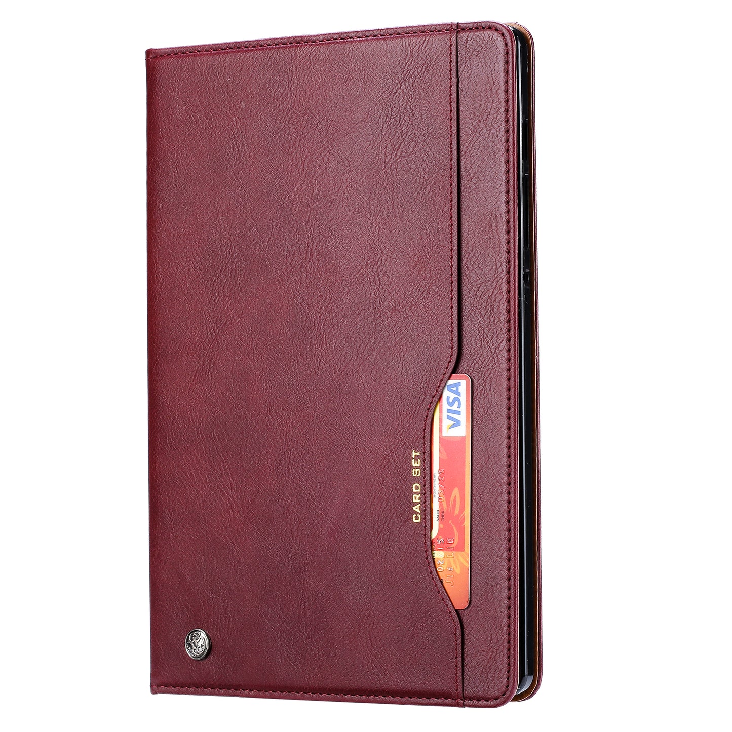 BOYU Knead Notes Pocket Galaxy Tab S8+ Leather Case