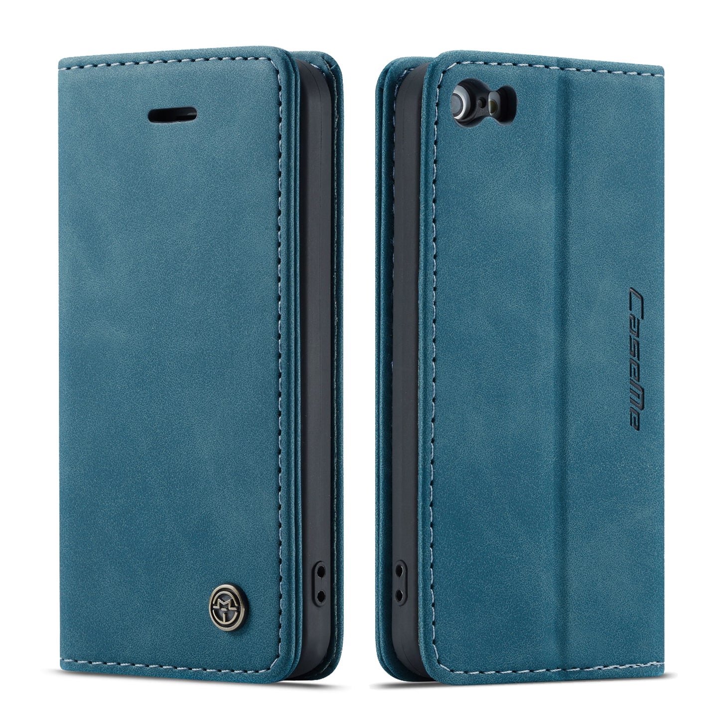 CASEME Luxury Antique iPhone 5 5s Leather Case Wallet