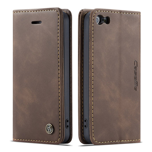 CASEME Luxury Antique iPhone 5 5s Leather Case Wallet