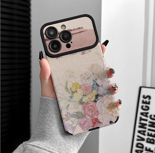 colorful-flowers-painting-iphone-17-pro-max-cover-silicone-leather_5