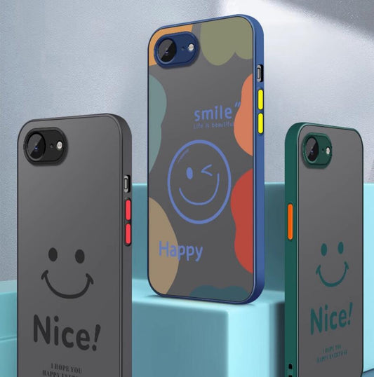 frosted-pc-silicone-smile-happy-lovers-iphone-16e-case-creative_1
