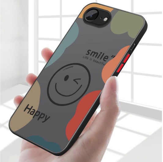 frosted-pc-silicone-smile-happy-lovers-iphone-16e-case-creative_3