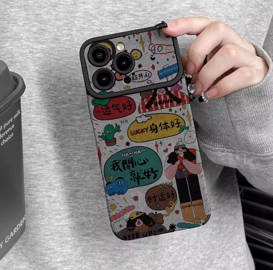 happy-girl-painting-iphone-17-pro-max-case-silicone-leather_3