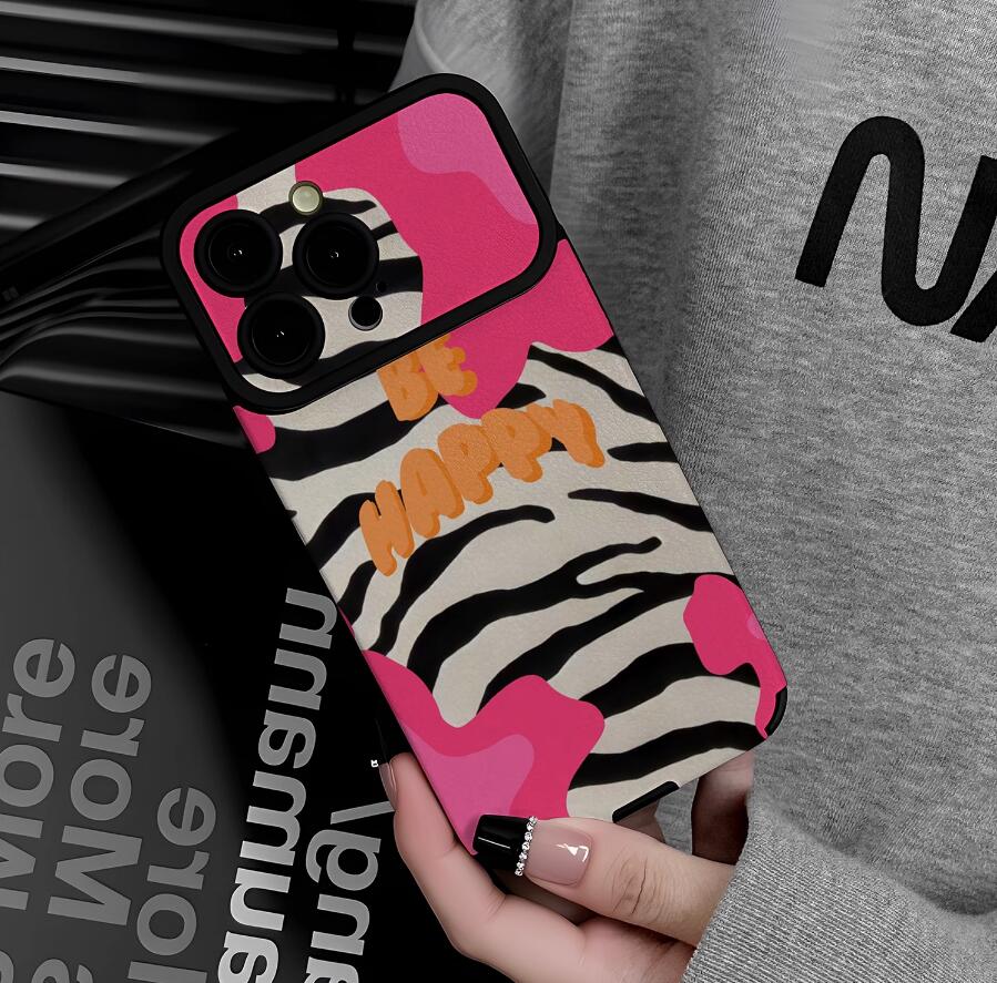hot-pink-zebra-patchwork-pattern-iphone-17-pro-max-case-trendy_3