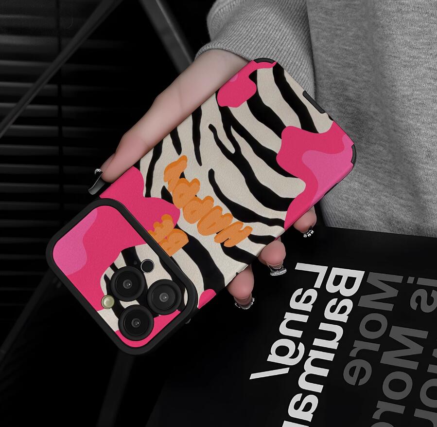 hot-pink-zebra-patchwork-pattern-iphone-17-pro-max-case-trendy_4