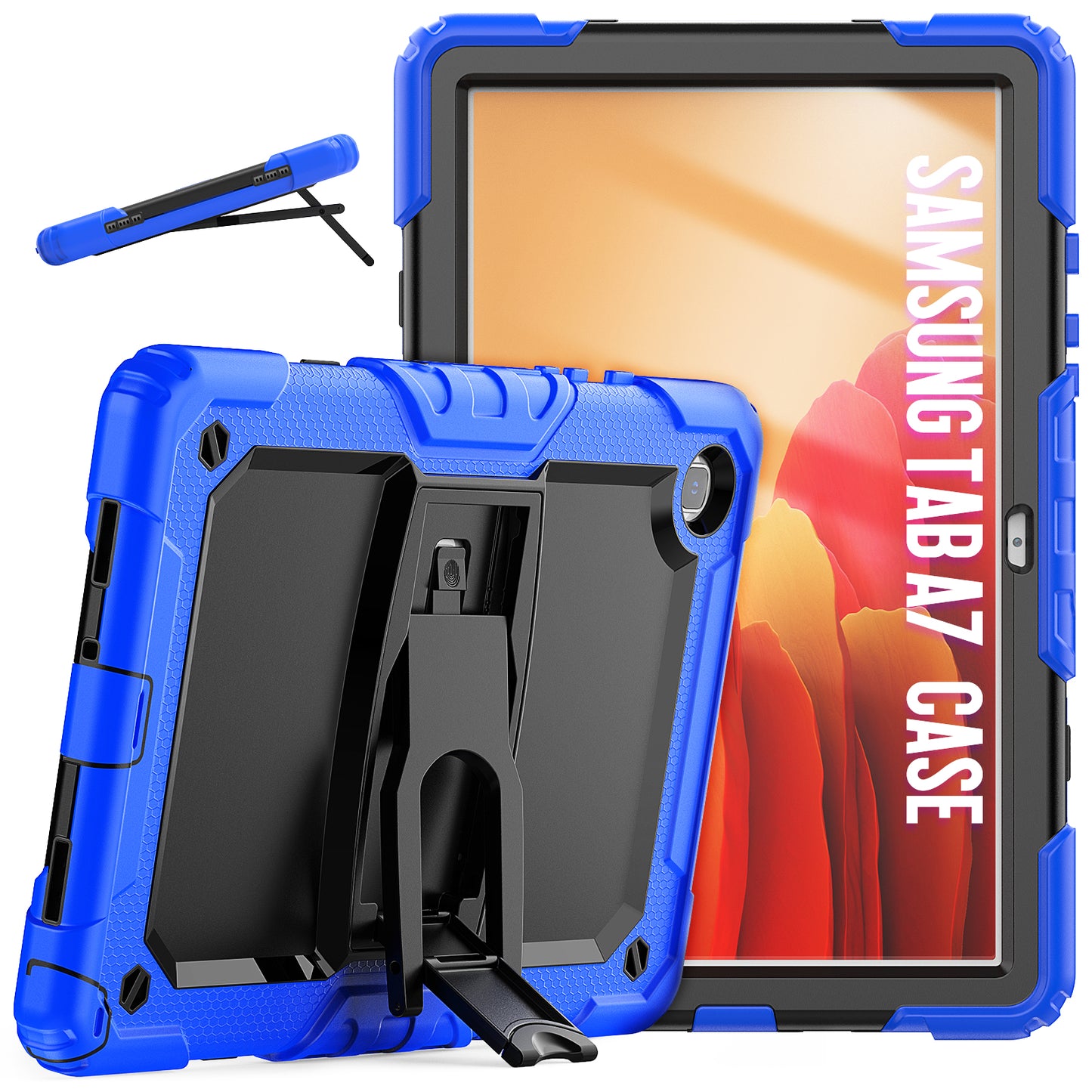 HUIXIANG Kickstand Lanyard Strap Galaxy Tab A7 Case