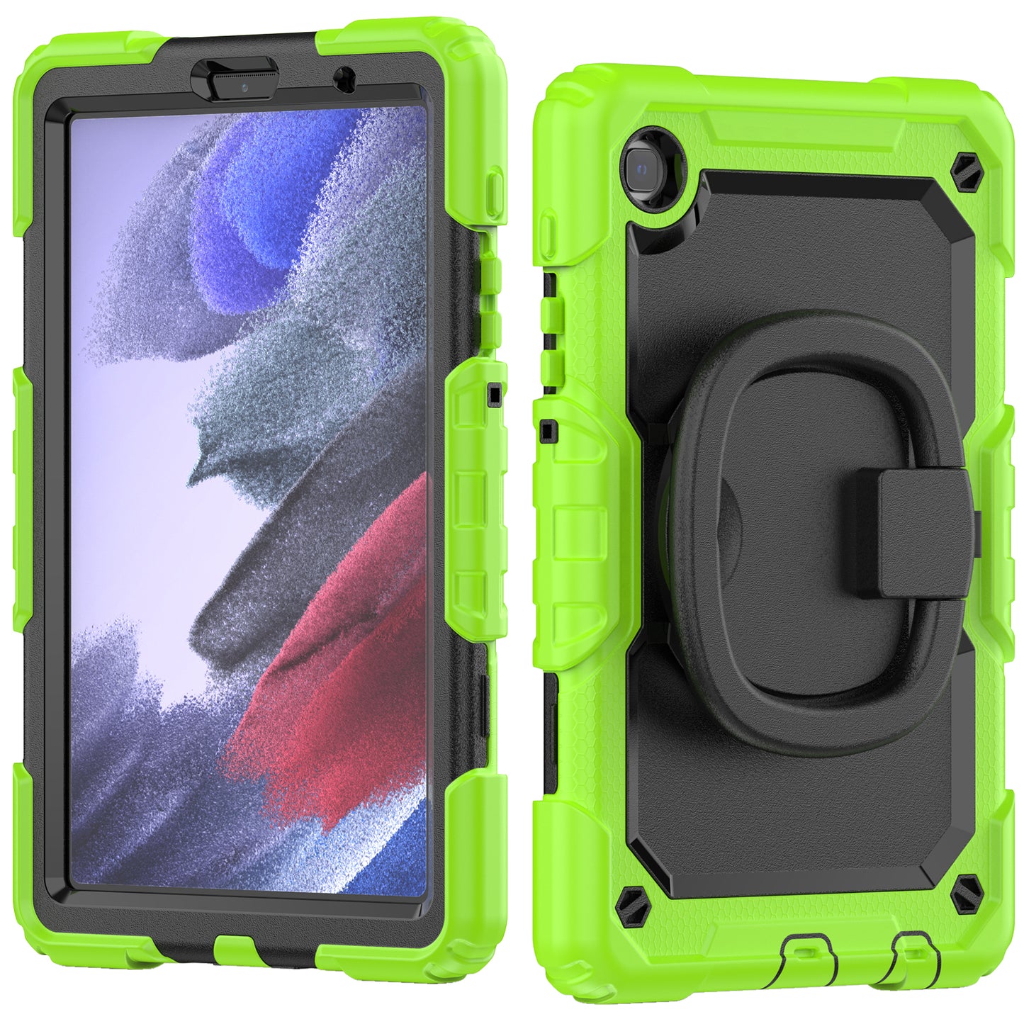 SHELLBOX Tough Handle Grip Hook Galaxy Tab A7 Lite Case