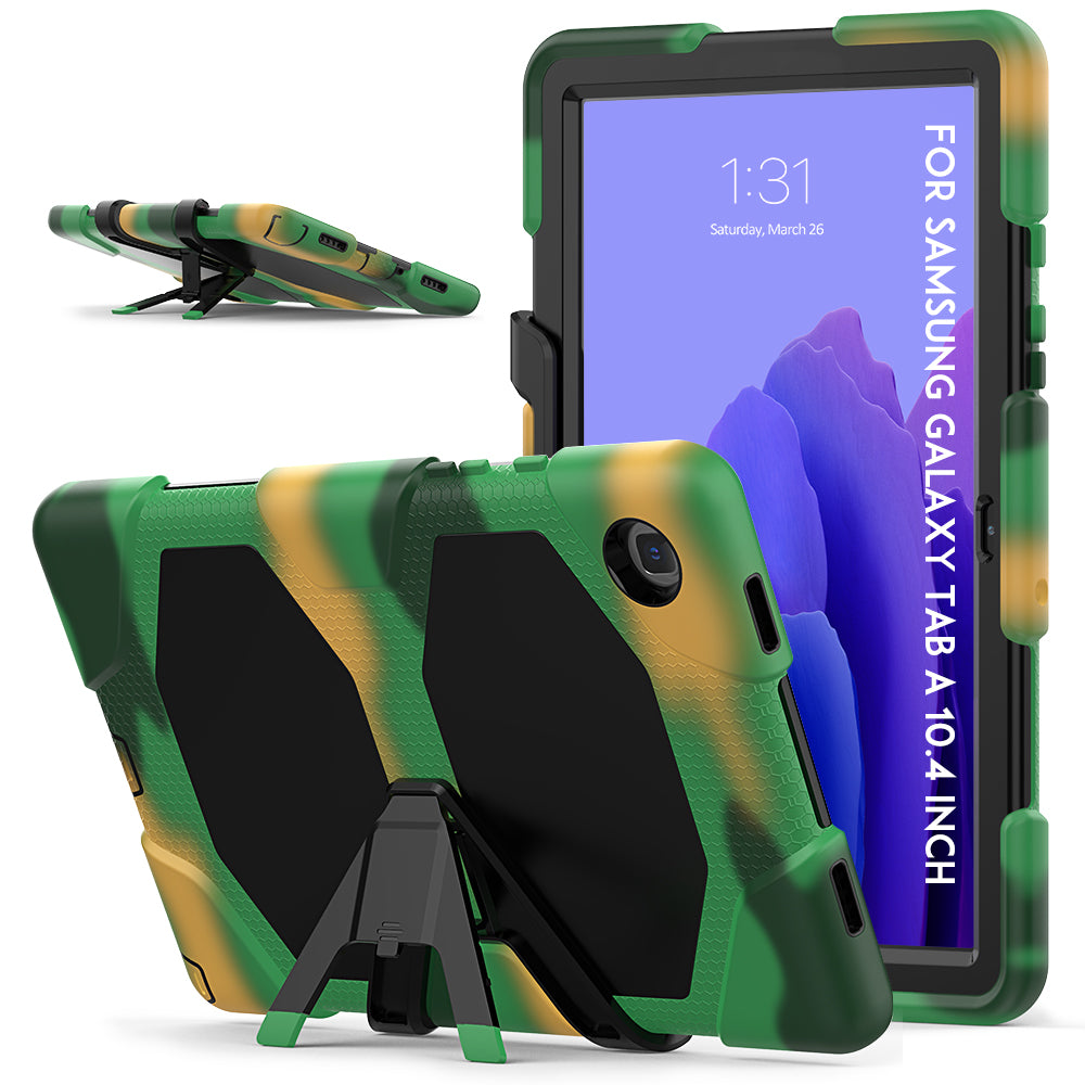 HUIXIANG Tough Box Galaxy Tab A7 Case Built-in Screen Protector