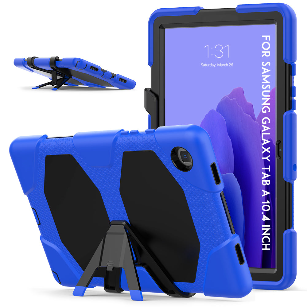 HUIXIANG Tough Box Galaxy Tab A7 Case Built-in Screen Protector