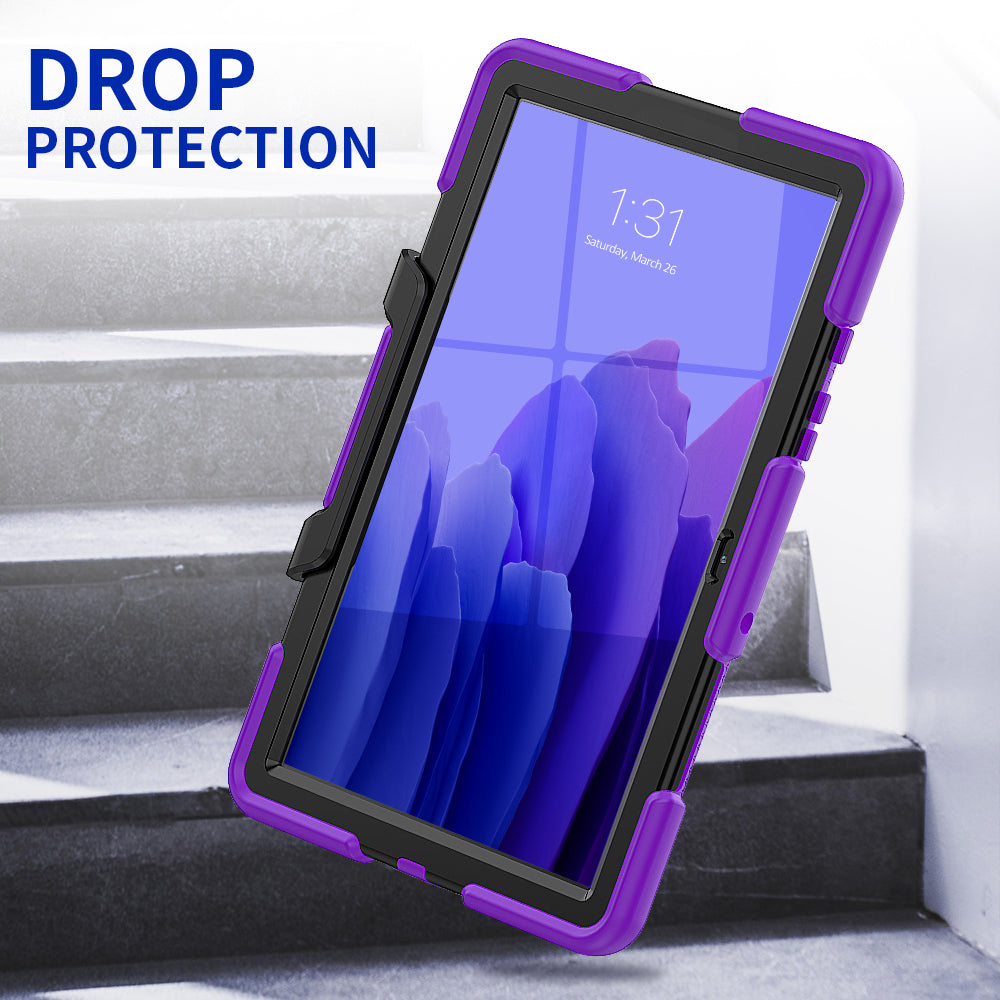 HUIXIANG Tough Box Galaxy Tab A7 Case Built-in Screen Protector