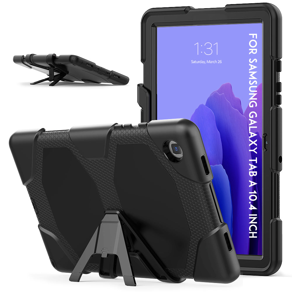 HUIXIANG Tough Box Galaxy Tab A7 Case Built-in Screen Protector