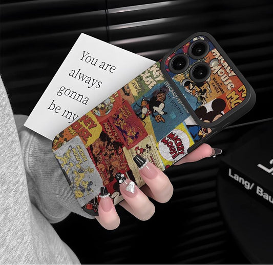mickey-oil-painting-iphone-17-pro-max-case-silicone-leather_1