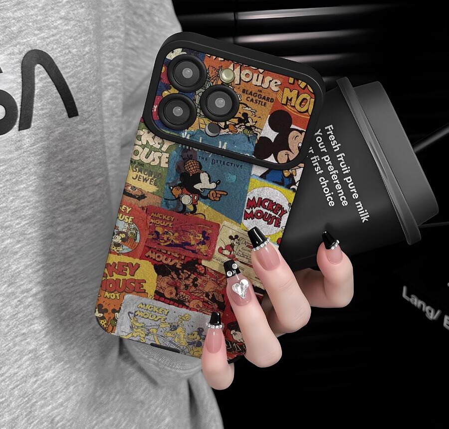mickey-oil-painting-iphone-17-pro-max-case-silicone-leather_2