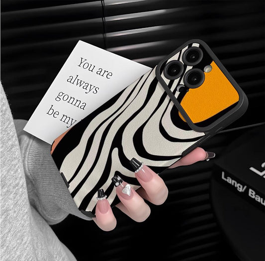 orange-zebra-patchwork-pattern-iphone-17-pro-max-case-trendy_1