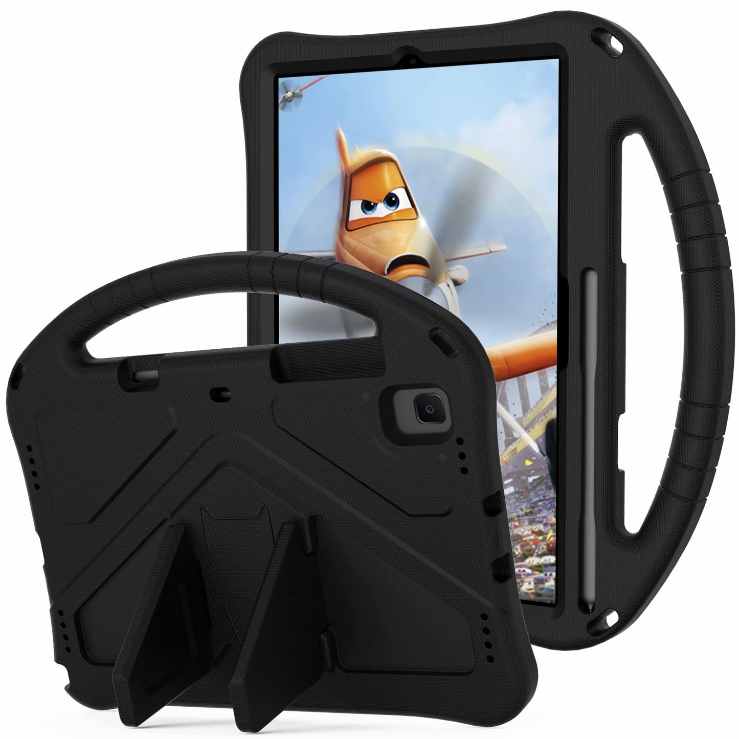 Great Flying Man Galaxy Tab A7 EVA Case Hand Handle Stand Military Protection