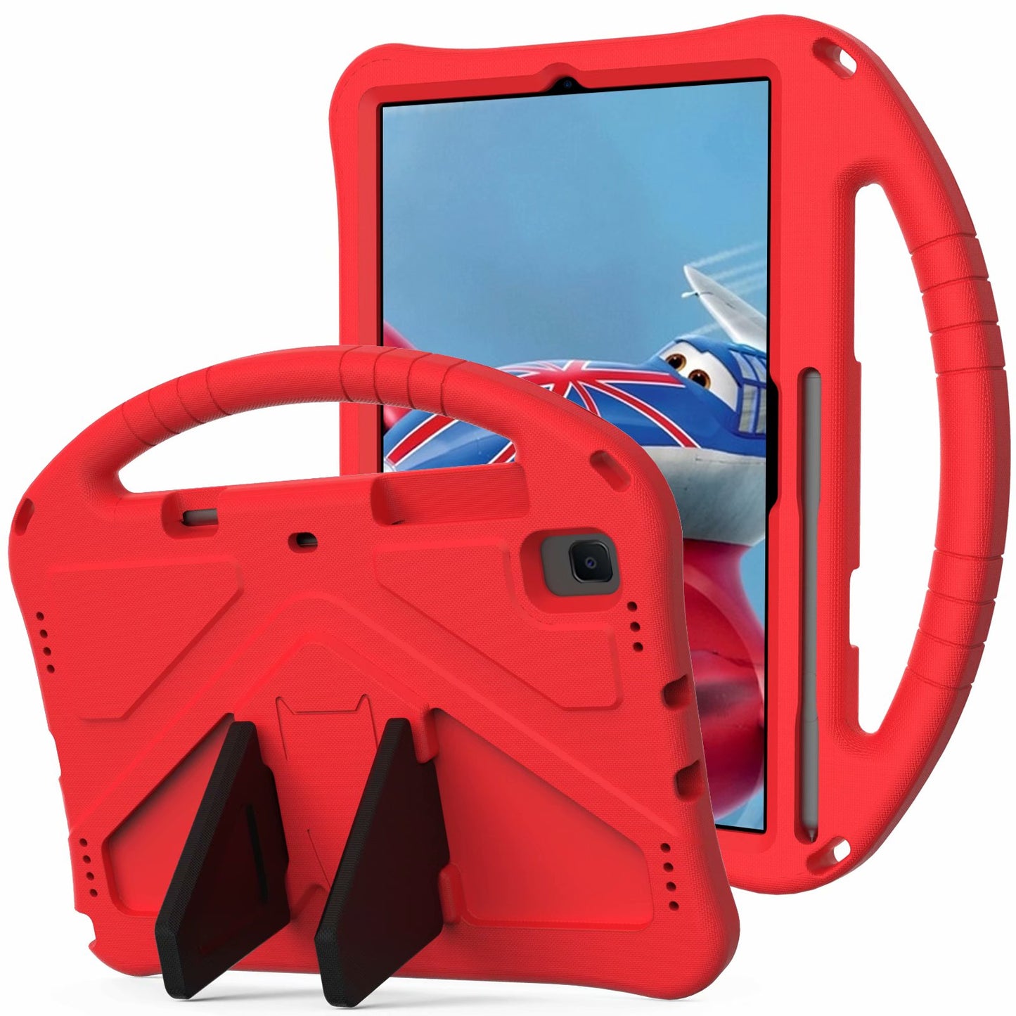 Great Flying Man Galaxy Tab A7 EVA Case Hand Handle Stand Military Protection