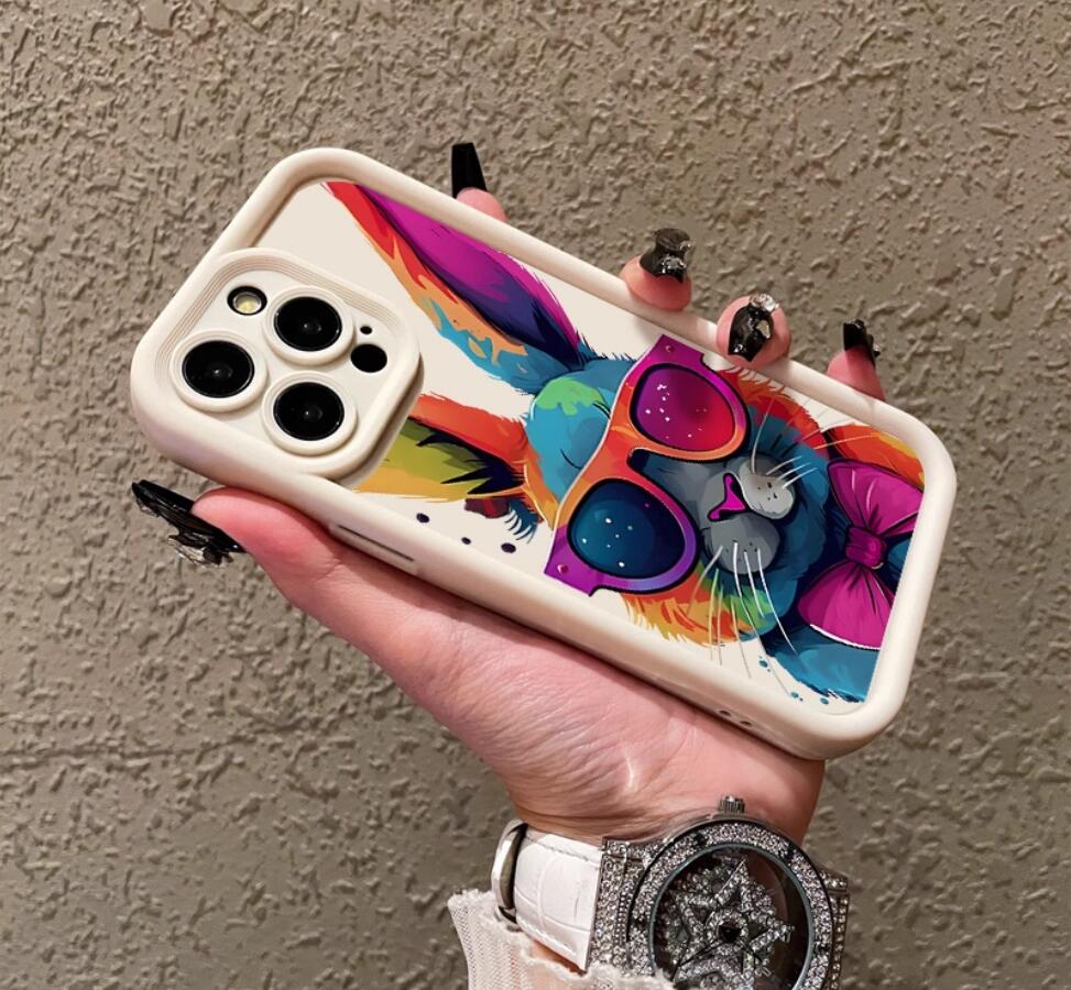 silicone-cool-bunny-rainbow-painting-iphone-16-pro-max-case-lgbt_4