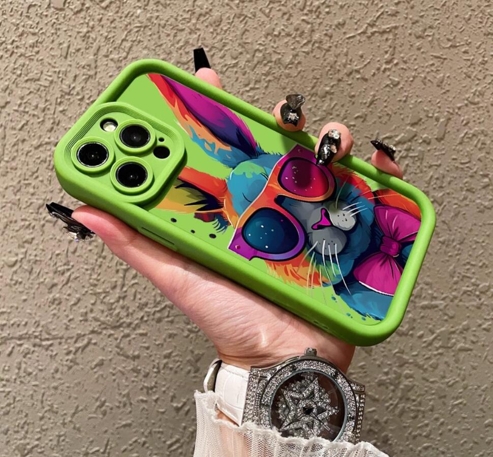 silicone-cool-bunny-rainbow-painting-iphone-16-pro-max-case-lgbt_5