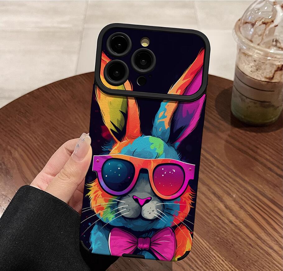 silicone-cool-bunny-rainbow-painting-iphone-17-pro-max-case-lgbt_2