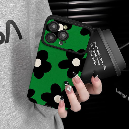 vitality-flowers-painting-iphone-17-pro-max-case-silicone-leather_2