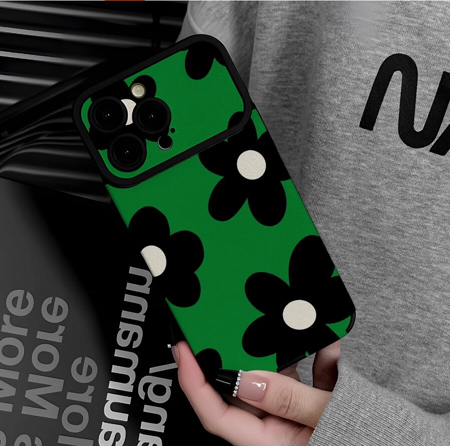 vitality-flowers-painting-iphone-17-pro-max-case-silicone-leather_3